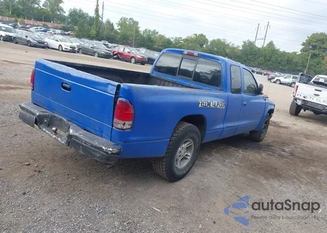 2000 Dodge Dakota Slt/Sport из США, поврежденный, VIN 1B7GL22X3YS703250